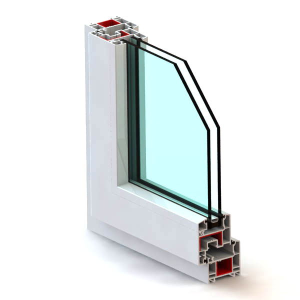 ZD60 series PVC casement window systems