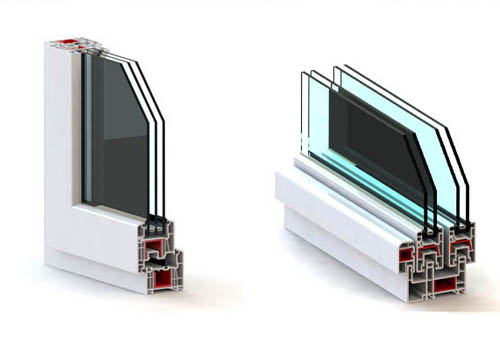 uPVC window reinforcement