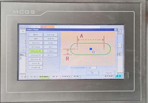 Aluminium profile cnc machining centers touchscreen