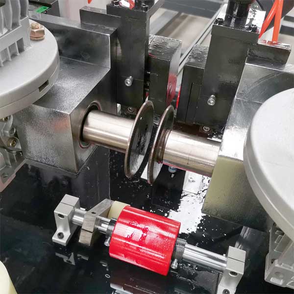 aluminium knurling and assembling machine details