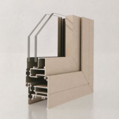 WM50 Insulation Aluminum Casement Window Profiles