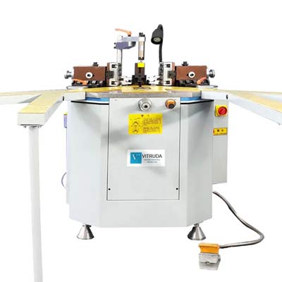 Aluminum Single Head Corner Crimping Machine 